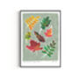 Autumn Leaves Hand Painted Art Print, thumbnail 4 of 6