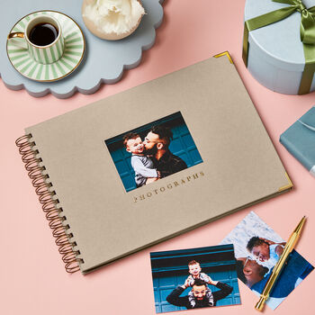 Personalised Linen Photo Album, 3 of 6