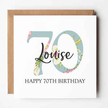 50th, 60th, 70th, 80th, 90th Birthday Card For Her, 2 of 10
