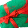 Personalised Christmas Elf Bamboo Soft Hooded Towel, thumbnail 2 of 9