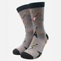 Electric Guitars Rock Band Men's Bamboo Socks Gift Box, thumbnail 2 of 4