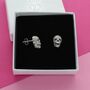 Statement Skull Earrings, thumbnail 1 of 2