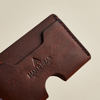 Personalised Men's Leather Card Holder, 3 of 5
