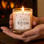 Hello Autumn Pumpkin Spice Scented Soy Candle, thumbnail 1 of 8
