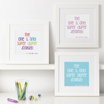 Personalised Quote And Word Prints For Children, 5 of 10