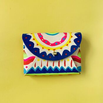 Diy Kit Hand Paint Your Own Leather Purse, 8 of 11