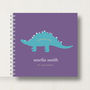 Personalised Kid's Dinosaur Memory Book Or Scrapbook, thumbnail 1 of 9