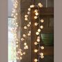 White Pom Pom Light Chain Mains Powered, thumbnail 3 of 4