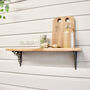 Art Deco Wall Shelf Reclaimed Wood, thumbnail 6 of 6