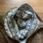 Alpaca Fair Isle Cowl / Snood / Gaiter, thumbnail 7 of 11