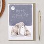Cute Polar Bears, Happy Mother's Day Card, thumbnail 1 of 2