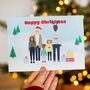 Personalised Family Christmas Cards Pack, thumbnail 6 of 8