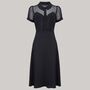 Florance Dress Authentic Vintage 1940s Style, thumbnail 4 of 5