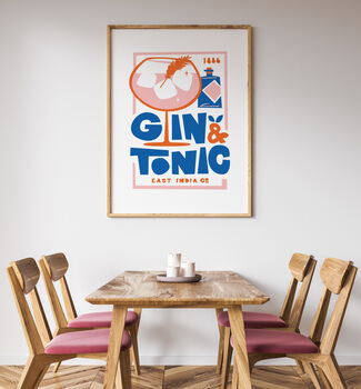 Gin And Tonic Kitchen Print, 5 of 5