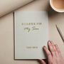 Personalised Gold Foil New Mum's Notebook, thumbnail 5 of 8
