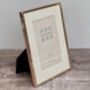 Sixtrees Rose Gold Tone Photo Frame With Aperture, Four X Six, thumbnail 1 of 3