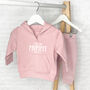 I Love My Mummy/Daddy Kids Hoodie And Jogger Set, thumbnail 2 of 7