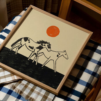 Wild Horses Print, Horse Print, Western Wall Art, 2 of 10