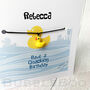 Personalised Duck Birthday Card With Wish Bracelet, thumbnail 7 of 10