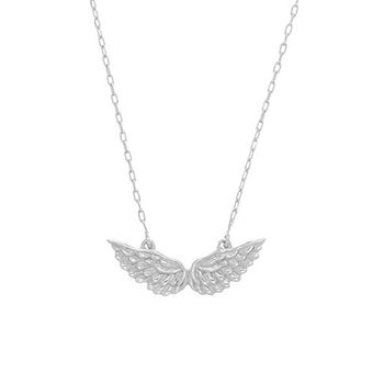 Mini Angel Wings Necklace, 10 of 11