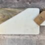 Marble And Wood Cheese/Serving Board, thumbnail 3 of 4
