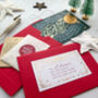 Personalised Green Nice List Certificate + Magic Dust, thumbnail 3 of 8