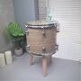 Real Drum Table Large Wood Effect, thumbnail 2 of 7