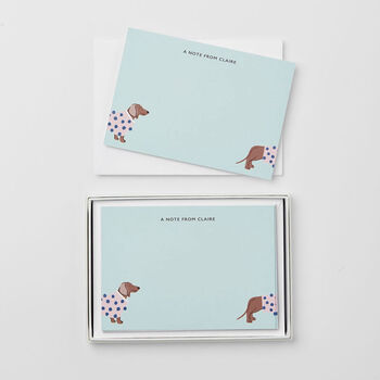 Personalised Dapper Dogs Notecards, 2 of 3