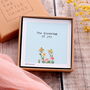 Blessing Of Joy Flower Earrings In Gift Box, thumbnail 7 of 9