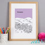 Personalised Stromness Print, thumbnail 6 of 10