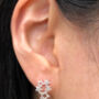 Mismatched Magic Star With Initial Earrings, thumbnail 7 of 12