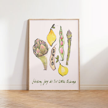 Finding Joy In The Little Things Illustrated Art Print, 4 of 6