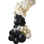 Black, Nude And Champagne Gold Balloon Arch, thumbnail 3 of 4