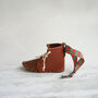 Red And Brown Mini Shoes Ornament, thumbnail 2 of 4