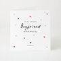 Personalised Amazing Boyfriend Romantic Valentine’s Card With Name, thumbnail 1 of 4
