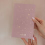 Starry Lined Notebook/ Personalised Notebook/Gift, thumbnail 8 of 10