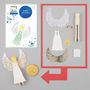 Make Your Own Angel Peg Doll Kit, thumbnail 3 of 4