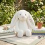 Personalised Bunny Soft Toy – Gift For Baby | Plushie, thumbnail 2 of 9