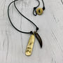 Personalised Tag Necklace, thumbnail 3 of 8