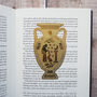 Greek Vase Brass Bookmark, thumbnail 8 of 8