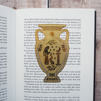 Greek Vase Brass Bookmark, 8 of 8