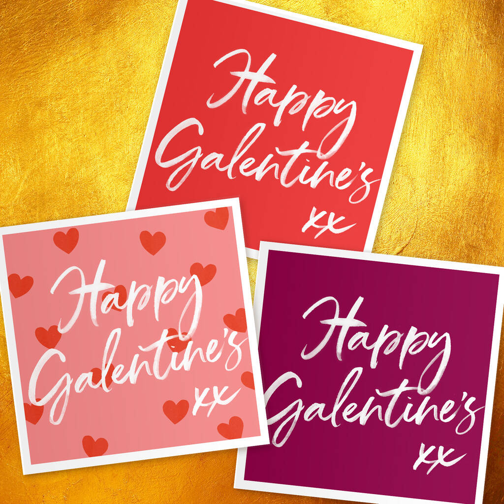 Happy Galentines Day Card By Hands And Hearts 