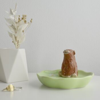 Hamish Highland Cow Personalised Dish, 2 of 6