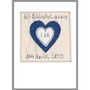 Personalised Sapphire Wedding Anniversary Card, thumbnail 9 of 12