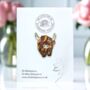Highland Cow Bull Yak Animal Enamel Pin, thumbnail 1 of 8