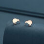 Sterling Silver Kiwi Bird Stud Earrings, thumbnail 3 of 12