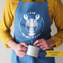 Personalised Seafood Chef Kitchen Apron, thumbnail 2 of 8