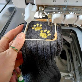 Personalised Dog Lover Walking Socks And Soap Gift Set, 6 of 8