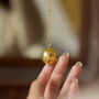 Custom Gemstone Dewi Dot Harmony Ball Necklace, thumbnail 1 of 9