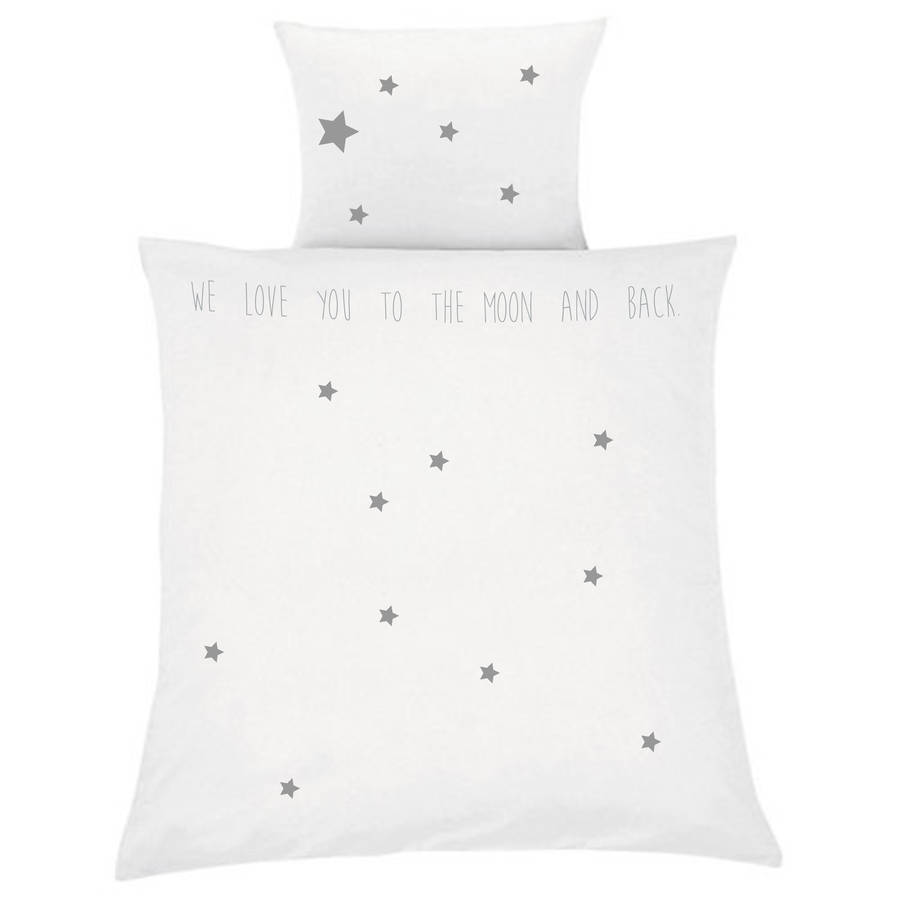 Personalised Child's Bed Linen By Minna's room